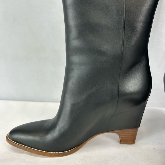 GABRIELA HEARST Nola Leather Knee High Boots - Picture 5 of 9